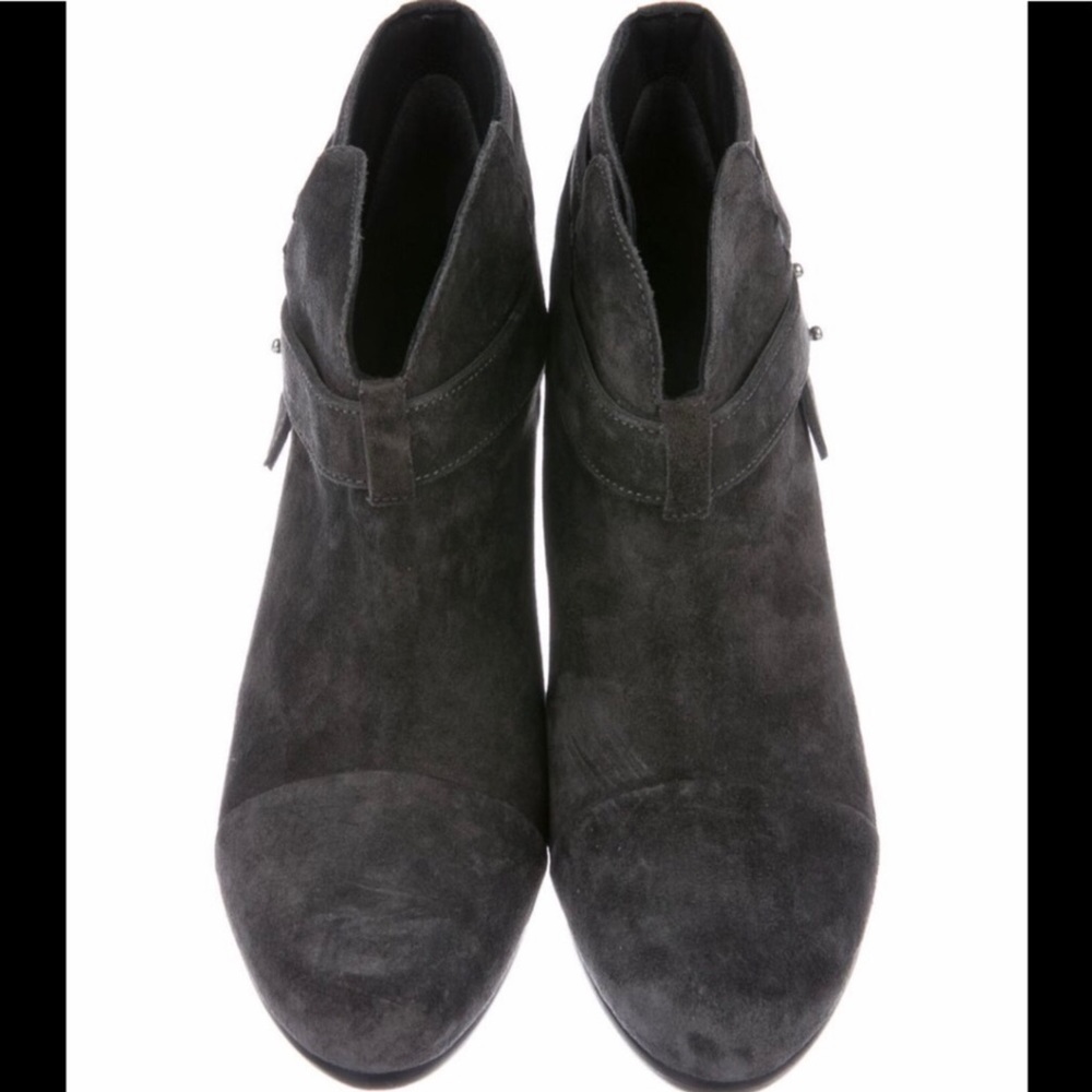 Rag & Bone Graphite Booties W/Vibram Soles! - image 2